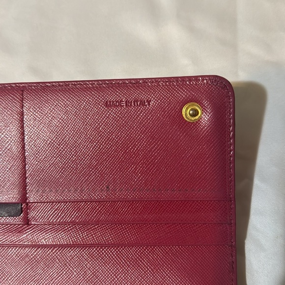 Prada Peonia Saffiano leather wallet - Picture 7 of 16